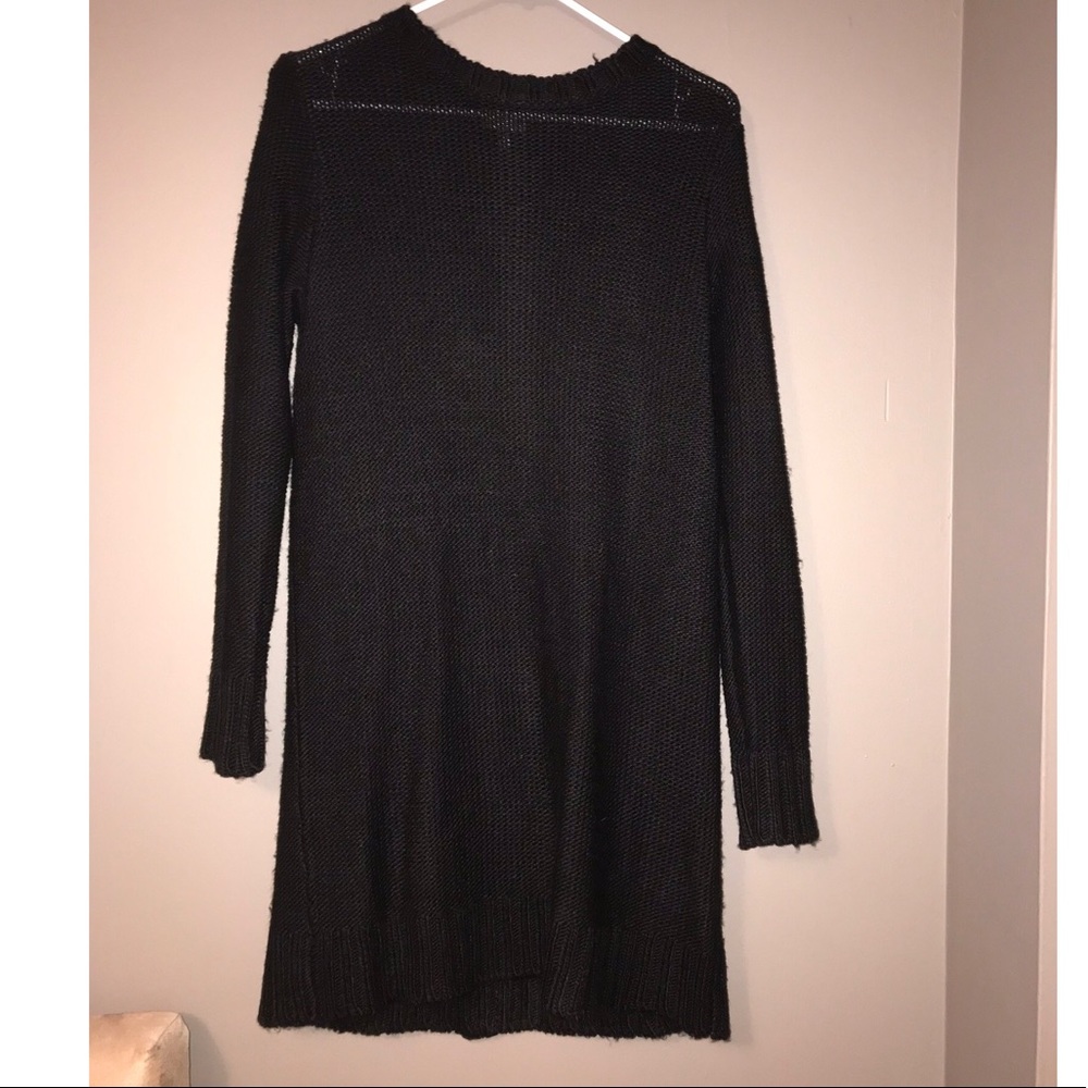 TOBI Black sweater dress